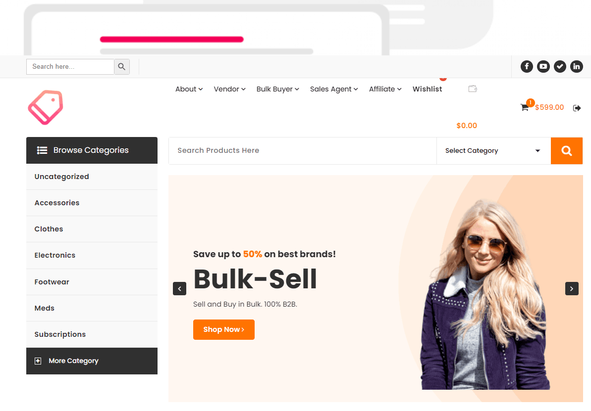B2B Marketplace (aka Trizenta)